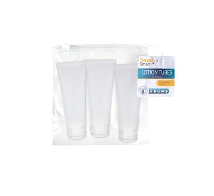 Travel lotion tubes 3pce in pouch 50ml