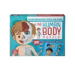 Puzzle jigsaw the human body 24pc