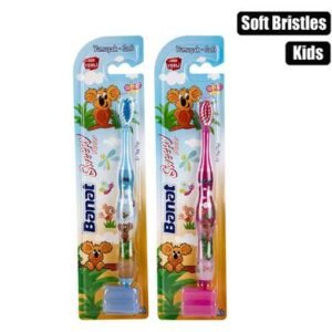 Tooth brush w/cap kids soft b ristles