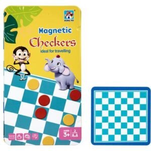 Game magnetic checkers