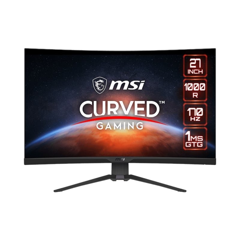 MSI MAG275CQRF-QD 27″ VA Curved Gaming Monitor (1000R